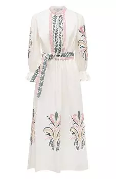 Хлопковое платье Lug Von Siga