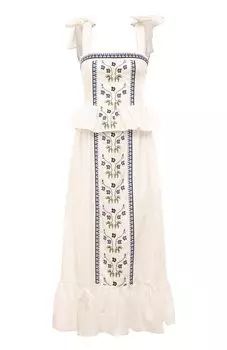 Хлопковое платье Lug Von Siga