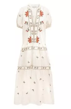 Хлопковое платье Lug Von Siga