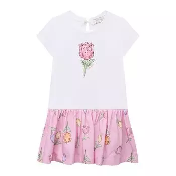 Хлопковое платье Monnalisa