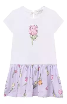 Хлопковое платье Monnalisa