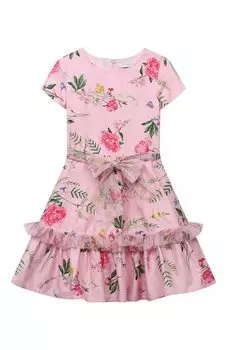 Хлопковое платье Monnalisa