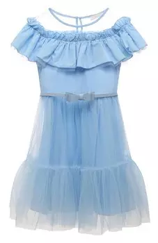 Хлопковое платье Monnalisa