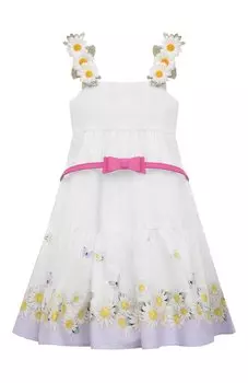 Хлопковое платье Monnalisa