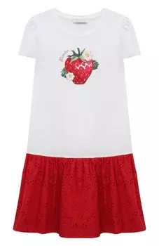 Хлопковое платье Monnalisa