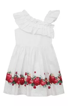 Хлопковое платье Monnalisa