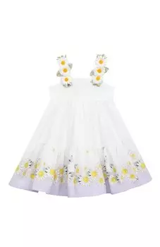 Хлопковое платье Monnalisa