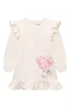 Хлопковое платье Monnalisa