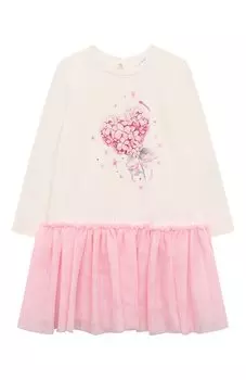 Хлопковое платье Monnalisa