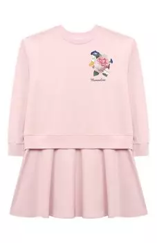 Хлопковое платье Monnalisa