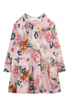 Хлопковое платье Monnalisa