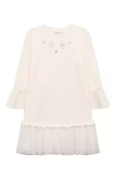 Хлопковое платье Monnalisa