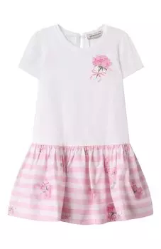 Хлопковое платье Monnalisa