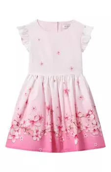 Хлопковое платье Monnalisa