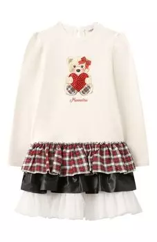 Хлопковое платье Monnalisa