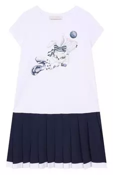 Хлопковое платье Monnalisa