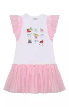 Хлопковое платье Monnalisa