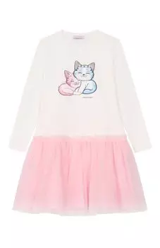 Хлопковое платье Monnalisa