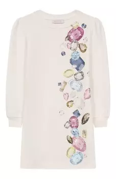 Хлопковое платье Monnalisa