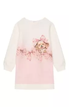 Хлопковое платье Monnalisa