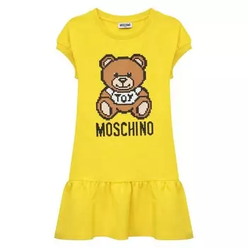 Хлопковое платье Moschino