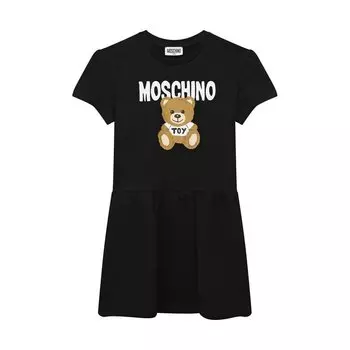 Хлопковое платье Moschino