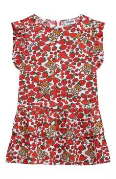 Хлопковое платье Moschino
