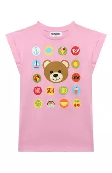 Хлопковое платье Moschino