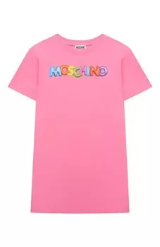 Хлопковое платье Moschino