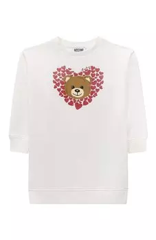 Хлопковое платье Moschino