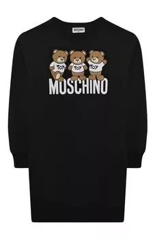 Хлопковое платье Moschino