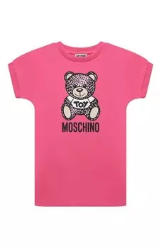 Хлопковое платье Moschino