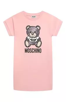 Хлопковое платье Moschino