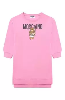 Хлопковое платье Moschino