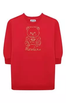 Хлопковое платье Moschino