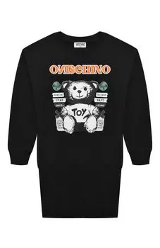 Хлопковое платье Moschino