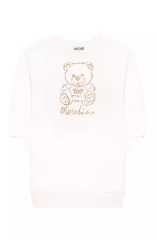 Хлопковое платье Moschino