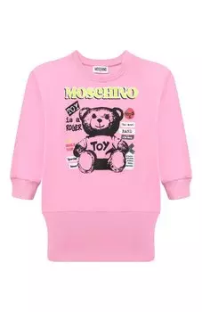 Хлопковое платье Moschino