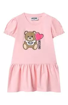 Хлопковое платье Moschino