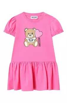 Хлопковое платье Moschino