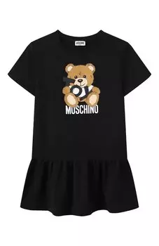 Хлопковое платье Moschino