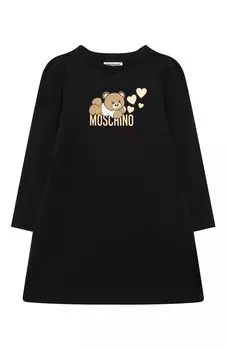 Хлопковое платье Moschino
