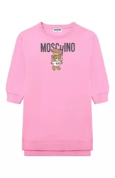 Хлопковое платье Moschino