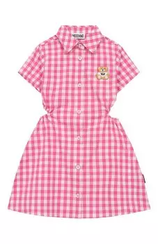 Хлопковое платье Moschino