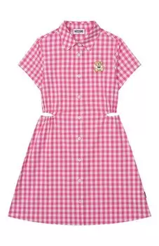 Хлопковое платье Moschino