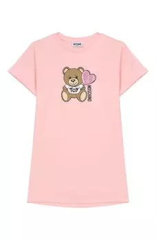 Хлопковое платье Moschino