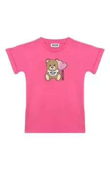 Хлопковое платье Moschino