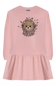 Хлопковое платье Moschino