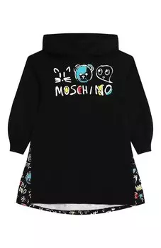 Хлопковое платье Moschino