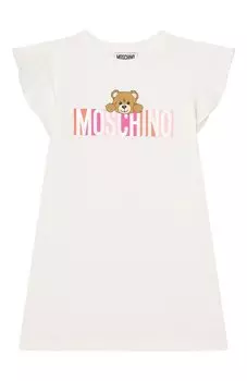 Хлопковое платье Moschino